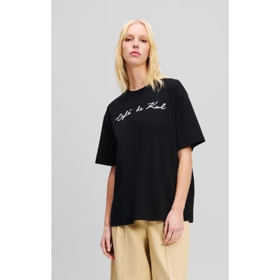 Karl Lagerfeld Jp Oversized T-shirt Black Taglia: S | Maglie Sportivi Outlet | Donna | Nero