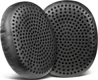 Vervangende Oorkussens voor Skullcandy Riff en Riff2 Hoofdtelefoons, Zacht en Geluiddicht Schuim, Comfortabele Oorkussens in Zwart