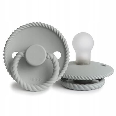 FRIGG Rope Silicon Speen - Silver Grey (0-6 maanden)