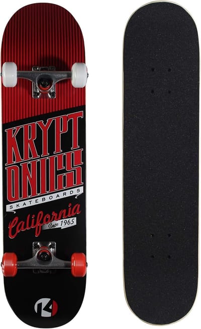 Compleet Skateboard 31 Inch - 80 cm - Esdoorn Hout - Inclusief ABEC 3 Lagers - Geschikt voor Beginners en Gevorderden