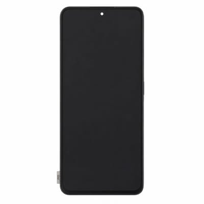 Xiaomi, Volledig AMOLED-Scherm met Glas en Frame voor Redmi Note 13 4G, Zwart
