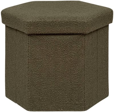 Dailygoods - Jaiko Opvouwbare Zitzak - Kakigroen, 40 x 38 cm