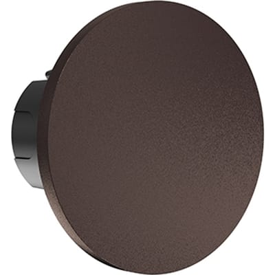 Flos Camouflage Wandlamp Outdoor - donkerbruin - 2700 K - Ø 14 cm