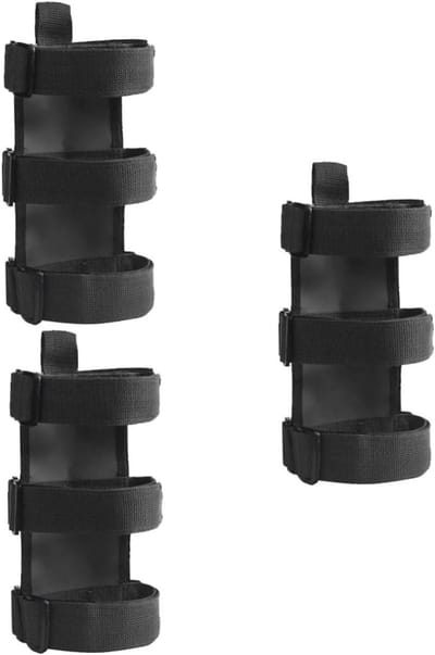 Bevestigingsband Brandblusser - Hulpstuk Auto - Auto Organisatie - Verstelbare Band - 3 Stuks - Zwart
