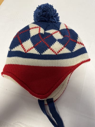 IJshockey muts NHL NYR CCM Vintage hockey met pomme en veters