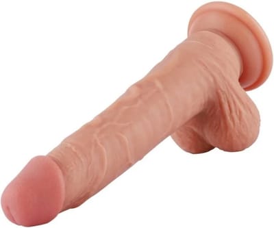 Dildo Big Dick KlicLok Medium 20-23 CM Nude