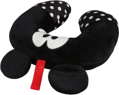 DISNEY Mickey Mouse Reiskussen, nekrol voor in het vliegtuig, hoofdsteun voor in de auto