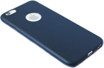 Siliconen hoesje donkerblauw Geschikt voor iPhone 6 / 6S