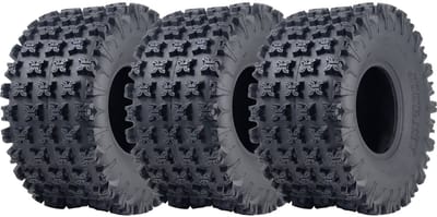 22x11.00-9 Slasher ATV-banden voor quads, Wanda Race 48J, straatlegaal, WP02, 6-laags (set van 3)