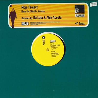 12 inch Plaat MOJO PROJECT - Nana For Child / La Tristeza LMNKV08 LOVEMONK 2005 Onbekende Dans & Electronica Gebruikt yellow