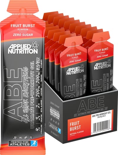 Applied Nutrition ABE Ultimate Pre-Workout Gel (20x60g) Fruit Burst - Pre-Workout - Pre-Workout Shots