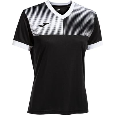 Women's t-shirt joma eco supernova black-white, xl