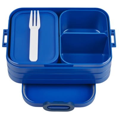Mepal Bento Lunchbox midi - Broodtrommel - 4 boterhammen - Vivid blue