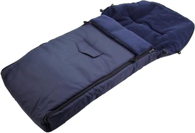 Wintervoetenzak - Kinderwagenzak Buggyzak - Baby Warm Houden - Waterafstotend Thermo-Fleece - 108 cm - Marineblauw