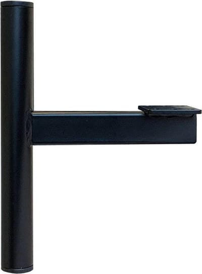 FLE - Stalen meubelpoot zwart rond ø 2,5 cm en hoogte 12 cm