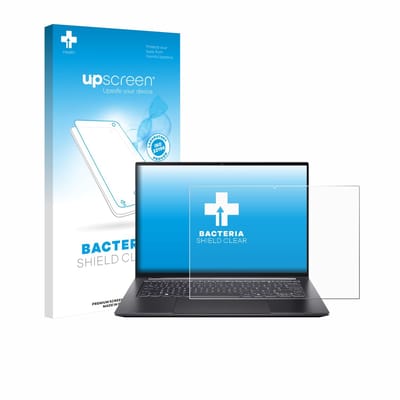 upscreen - Screenprotector voor Acer Swift X 14 SFX14-73G Touch - Folie Beschermfolie transparant antibacterieel