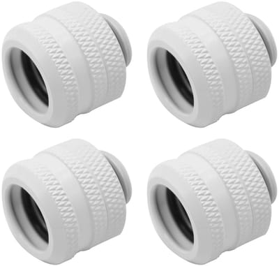Dailygoods- Compressiefitting Duurzaam - 4 Stuks - Waterkoelingsfitting - Harde Buisfitting - Rechte Connector - Geschikt voor PC - Waterkoelingfitting