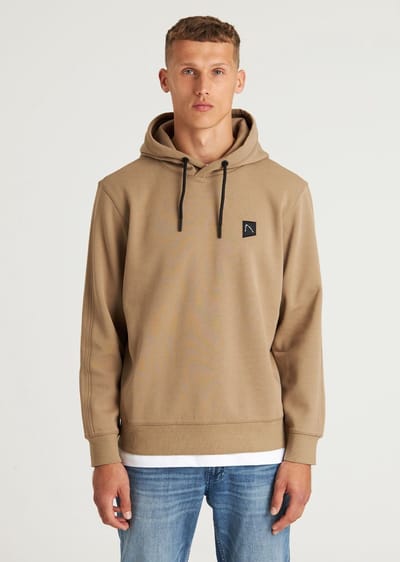 CHASIN' Hoodie Heren Capuchon - Harper - Trui - Beige