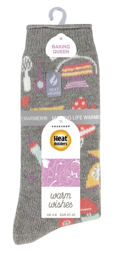 Heat Holders Lite - Dames Hobby Sokken - 1 Paar Winter Fleece Thermische Sokken - Hou Ervan Om Te Bakken