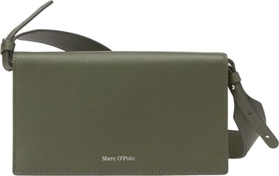 Marc O'Polo Schoudertas Jora Crossbody Bag Olive Crop Olijfgroen