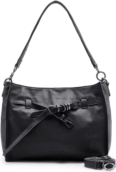 FREDsBRUDER schoudertas Belted With Love Shoulderbag Black zwart