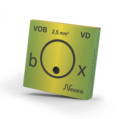 Nexans H07V-U profieldraad voor installatie - 10533333 [100 Meter] - E2Q67