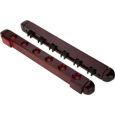 Support Mural en Bois pour Queue de Billard Porte-Bâtons black