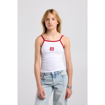 America Today Giada Jr Off White Maat: 134/140 | Overhemden Outlet | Unisex | Wit
