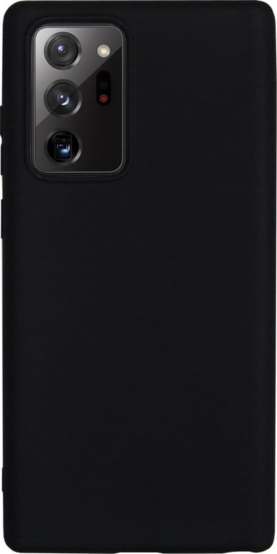 BMAX hoesje geschikt voor Samsung Galaxy Note 20 Ultra / Dun en beschermend telefoonhoesje / Case / Beschermhoesje / Telefoonhoesje / Hard case / Telefoonbescherming - Zwart