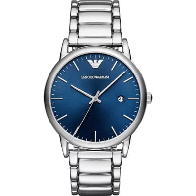 Emporio Armani AR11089 Blauw wijzerplaat herenhorloge