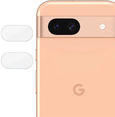 Coverup Camera Lens Protector - Geschikt voor Google Pixel 8a Camera Lens Protector - Coverup 9H Tempered Glass Duo-Pack - Transparant