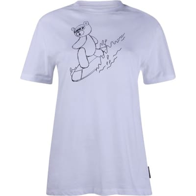 French Connection Surfing Bear White Size: XS | Printed T-Shirts Outlet | Heren | Wit