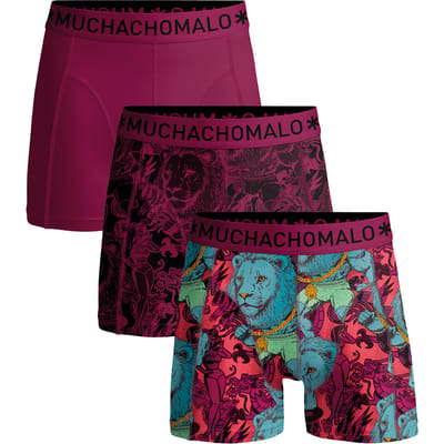 Muchachomalo Boxershort Heren – 3 Pack – 95% Katoen – Heren Ondergoed – Kleding – Stevig Ondergoed – Onderbroeken Heren