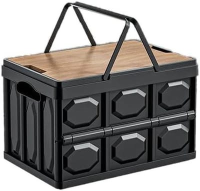 Kofferbak Organizer - Opbergbox Deksel - Auto Opbergen - Opvouwbaar Ontwerp - Grote Capaciteit - Zwart
