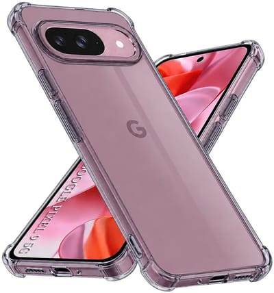 Hoesje geschikt voor Google Pixel 9 - Techsuit Shockproof Silicone Back Cover - Zwart