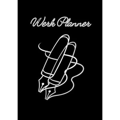 Werkplanner - To Do Planner - A4 Zwart/Wit - Ongedateerd. - Kris Degenaar