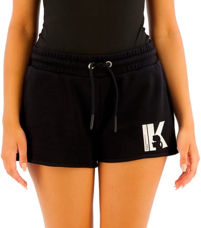 Karl Lagerfeld Jeans K Logo Korte Sportbroek Zwart S Vrouw
