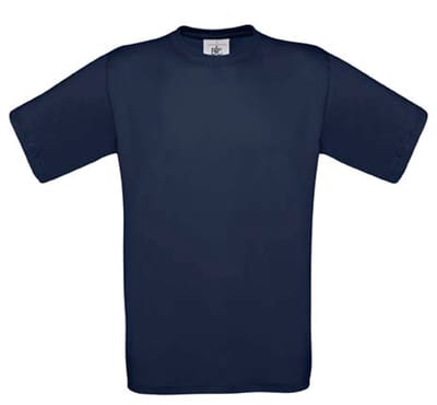 3 pack Classic E150 Kids - T-shirt B&C Collectie - Navy - Maat 5/6 - 110-116 cm