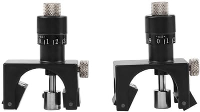 Dailygoods- Schaafmesinsteller Magnetisch - Verstelbare Schaafmesinstelling - Gereedschap voor Houtbewerking - Stalen Instelhulp - Inclusief Gereedschapskist - Eenvoudig te Bedienen - Houtbewerkingsgereedschap