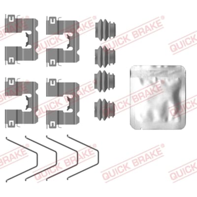 Toebehorenset, schijfremblok QUICK BRAKE 109-0137