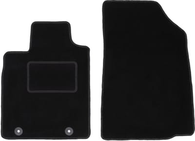 Voormatten zwart voor: Dacia Duster 2WD SUV (2010-2018)