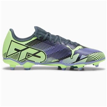 PUMA FUTURE 7 PLAY FG/AG Unisex Sportschoenen - Gray Skies-Elektro Purple-Fizzy Apple-PUMA White - Maat 42