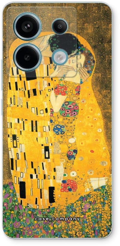Case Company® - Hoesje geschikt voor Xiaomi Poco X6 hoesje - Der Kuss - Soft Cover Telefoonhoesje - Bescherming aan alle Kanten en Schermrand