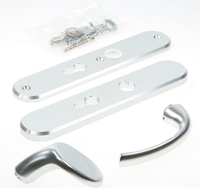 HOPPE Kruk/knop schild, aluminium 86G/3235/3234/1710, PC 55, F1