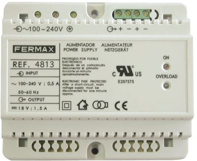 Fermax Voeding 12VDC/2a din6 - A5510360
