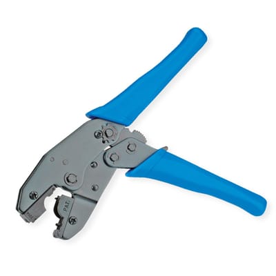 VALUE Krimptang voor HiRose RJ-45 connectoren TM21 en TM31, blauw