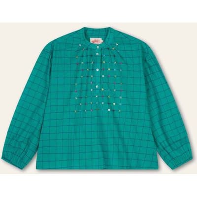 Oilily Bean blouse- maat36 Deep Groen