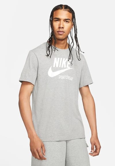 Nike T-shirt - Grijs - Heren - S