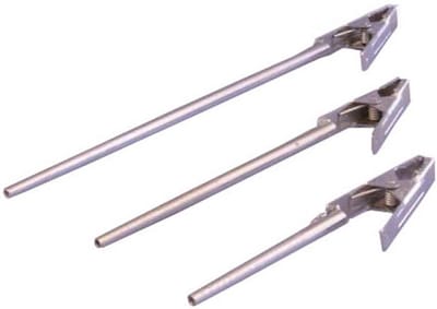 Knijptangen voor spuitstandaard - 10cm