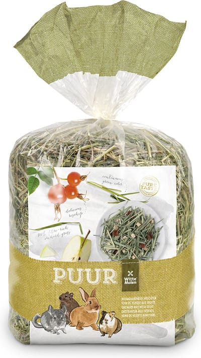Witte Molen - Knaagdierenvoer - Knaagdier - Puur Boomgaardhooi Vruchten 500gr - 1st